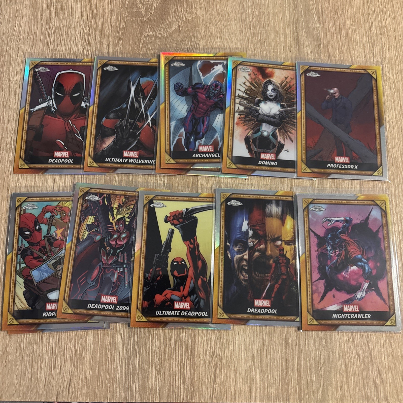 2025 Topps Chrome Deadpool #INSERT SETS SINGLE CARDS# (complete your collection)