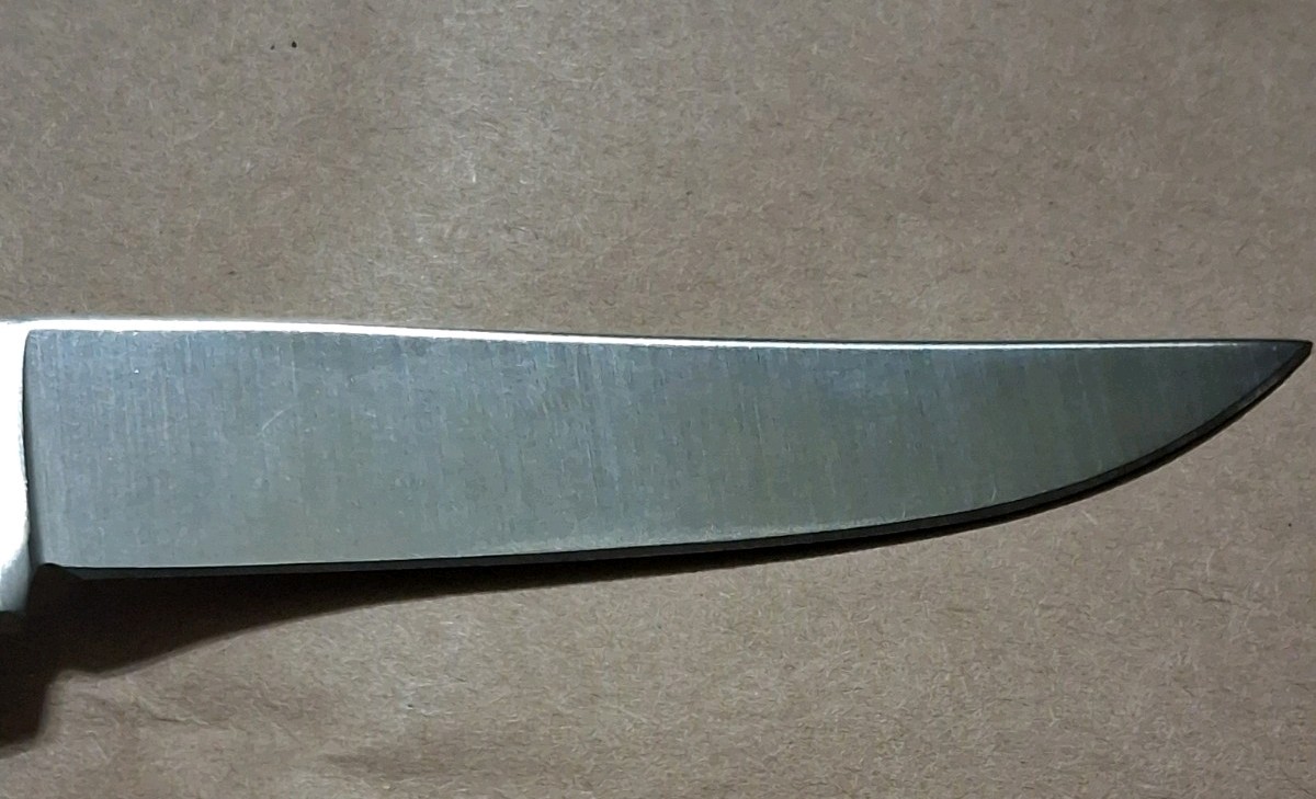Vintage Schrade IXL, Bone Lockback with Sheath, Unused, Stag Knife, Schrade Stag