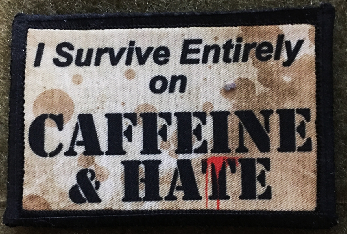 Maybe Today Satan Morale Patch Tactical ARMY Funny Military
