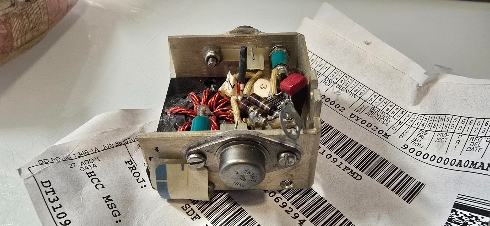 MACKAY COMMUNICATIONS AMPLIFIER SUBASSEMB 600157-537-001 5996-01-406-9294