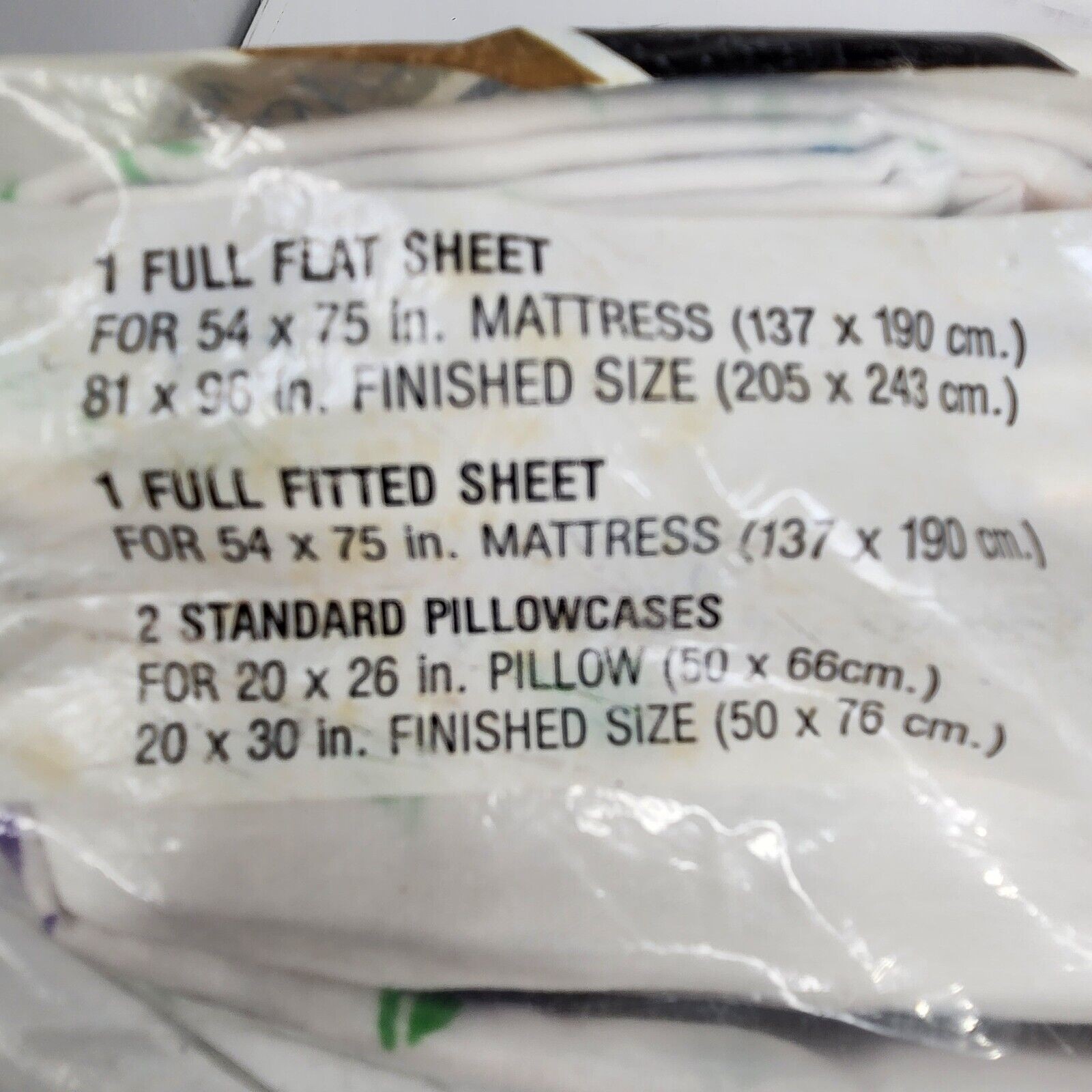 Tastemaker By Stevens The Bed Set Sheets Spring Serenade Floral FULL Easy Care