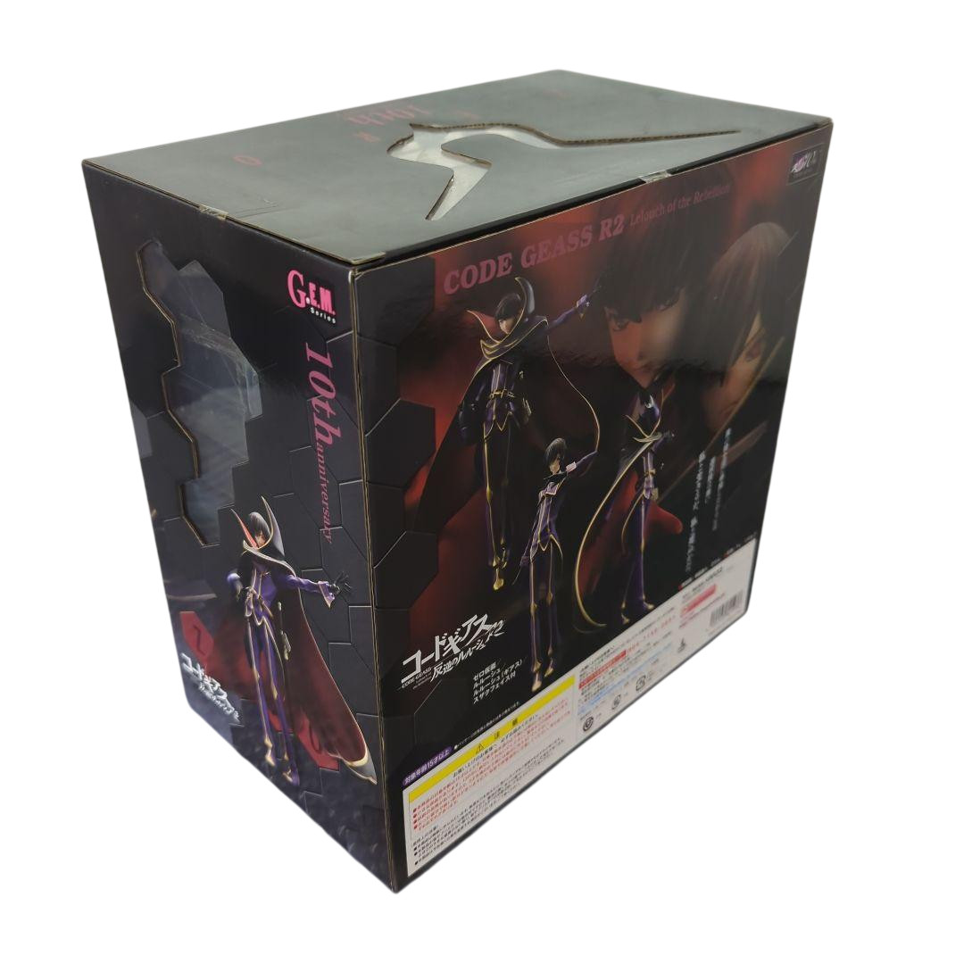 MegaHouse G.E.M. Code Geass Lelouch Zero 10th Anniversary Figure Official Japan