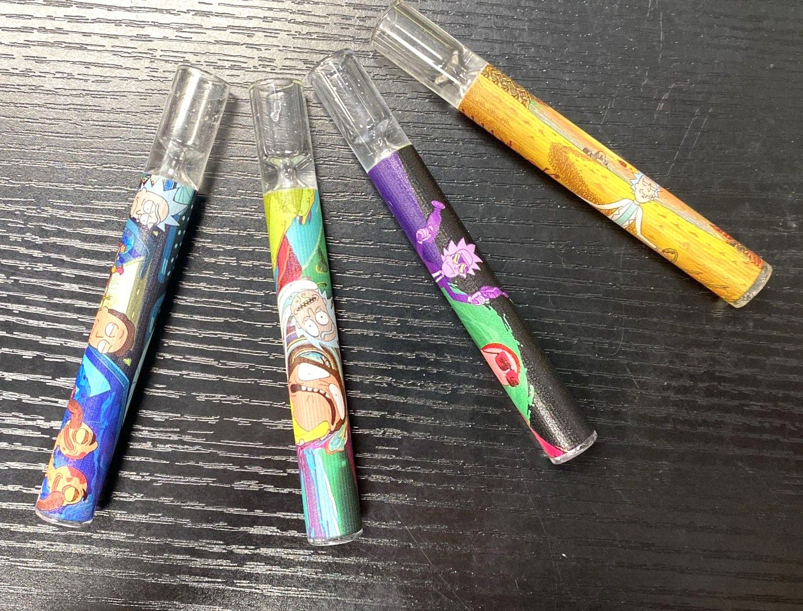 😎2 PACK 4″ GLASS CHILLUM ONE HITTER SMOKE PIPE🔥RANDOM COLORS💛