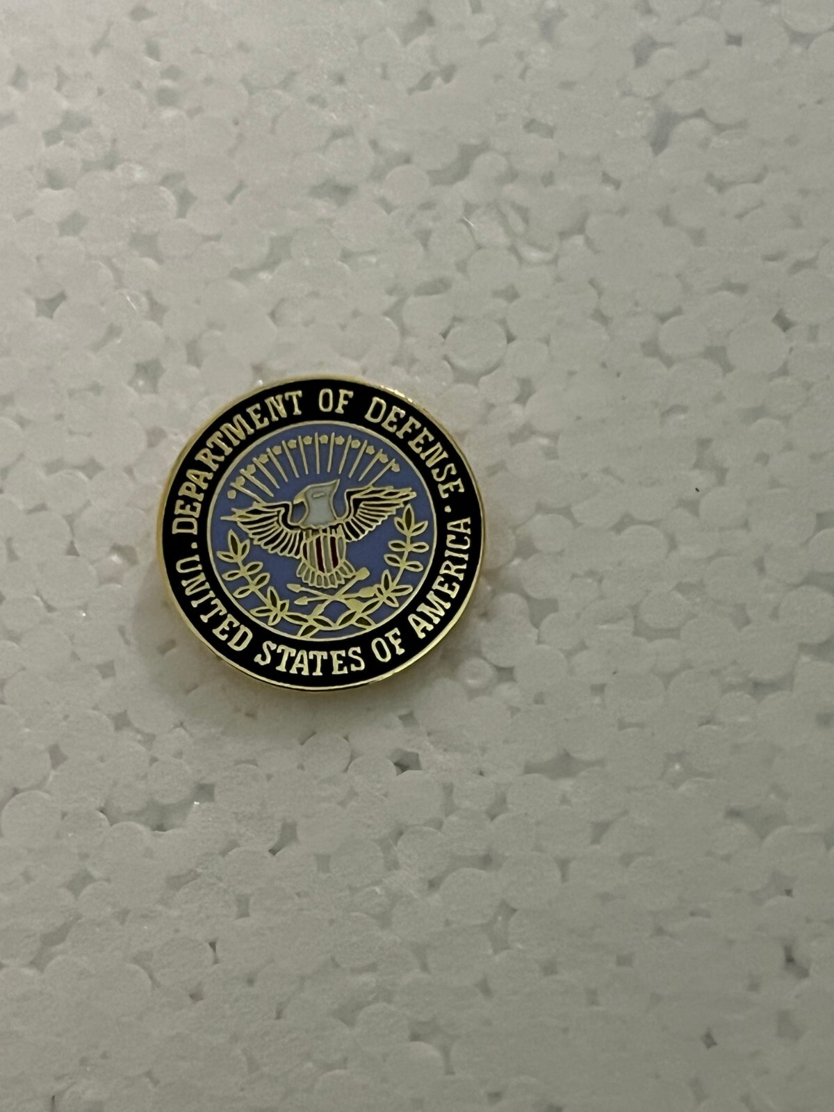 US DEPARTMENT OF DEFENSE (DOD) HAT PIN MEASURES 7/8TH’S INCHES