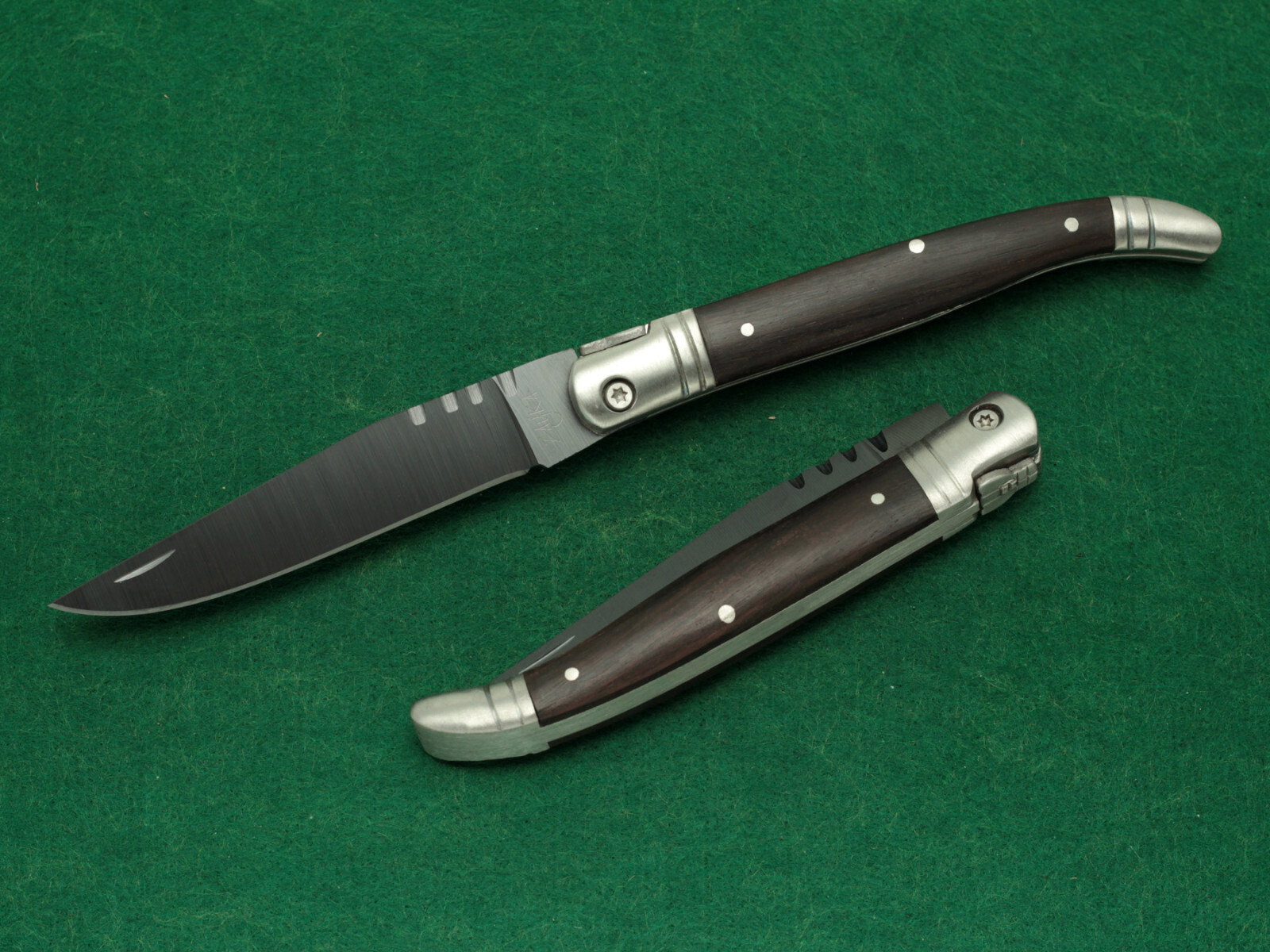 Black Ceramic Folding Slipjoint Knife • Gift Box • New Old Stock • Free Shipping