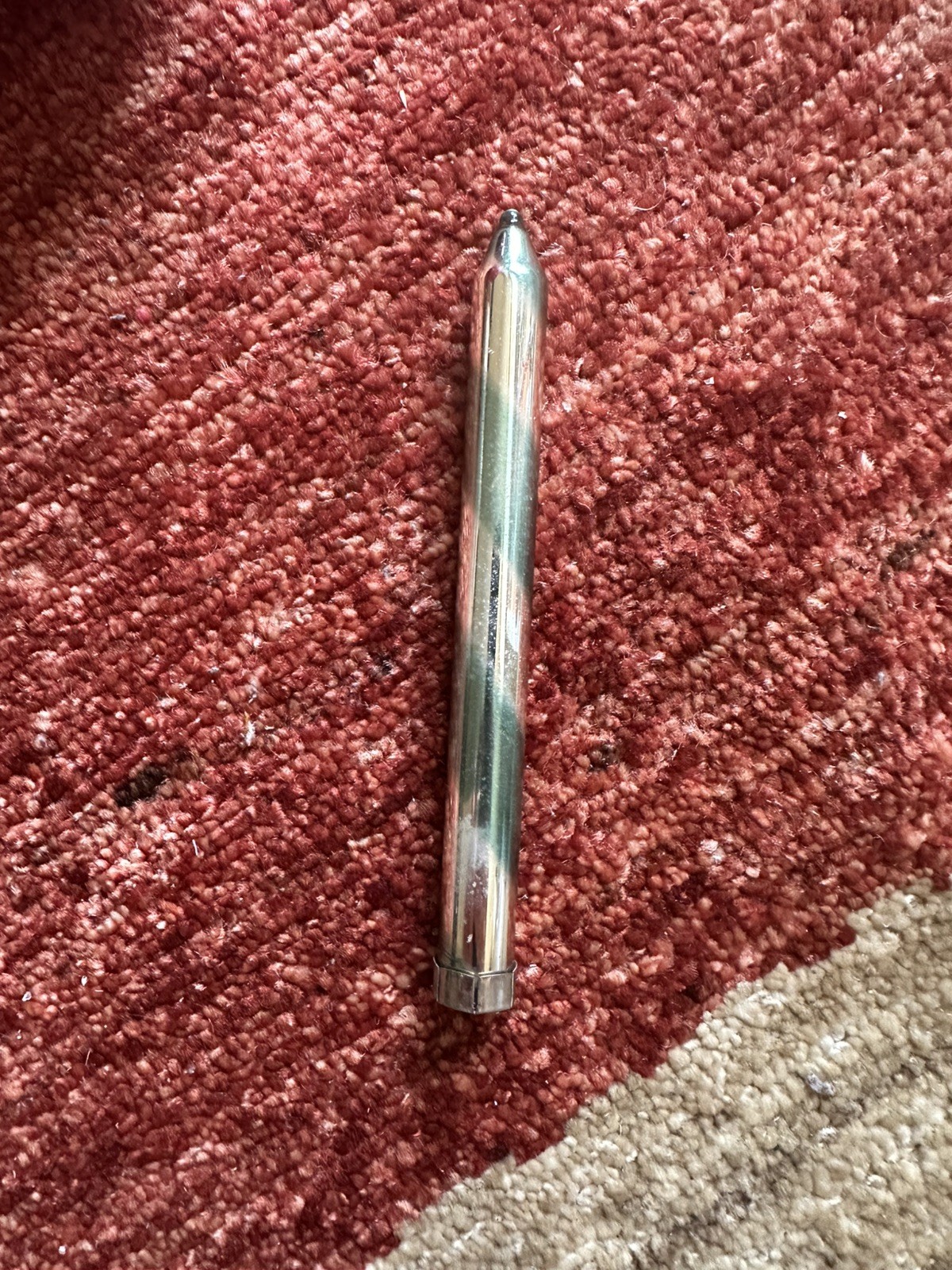 Vintage 6 Inch Mercury Glass Striped Candle – Mercury Glass Hanging Candy Cane