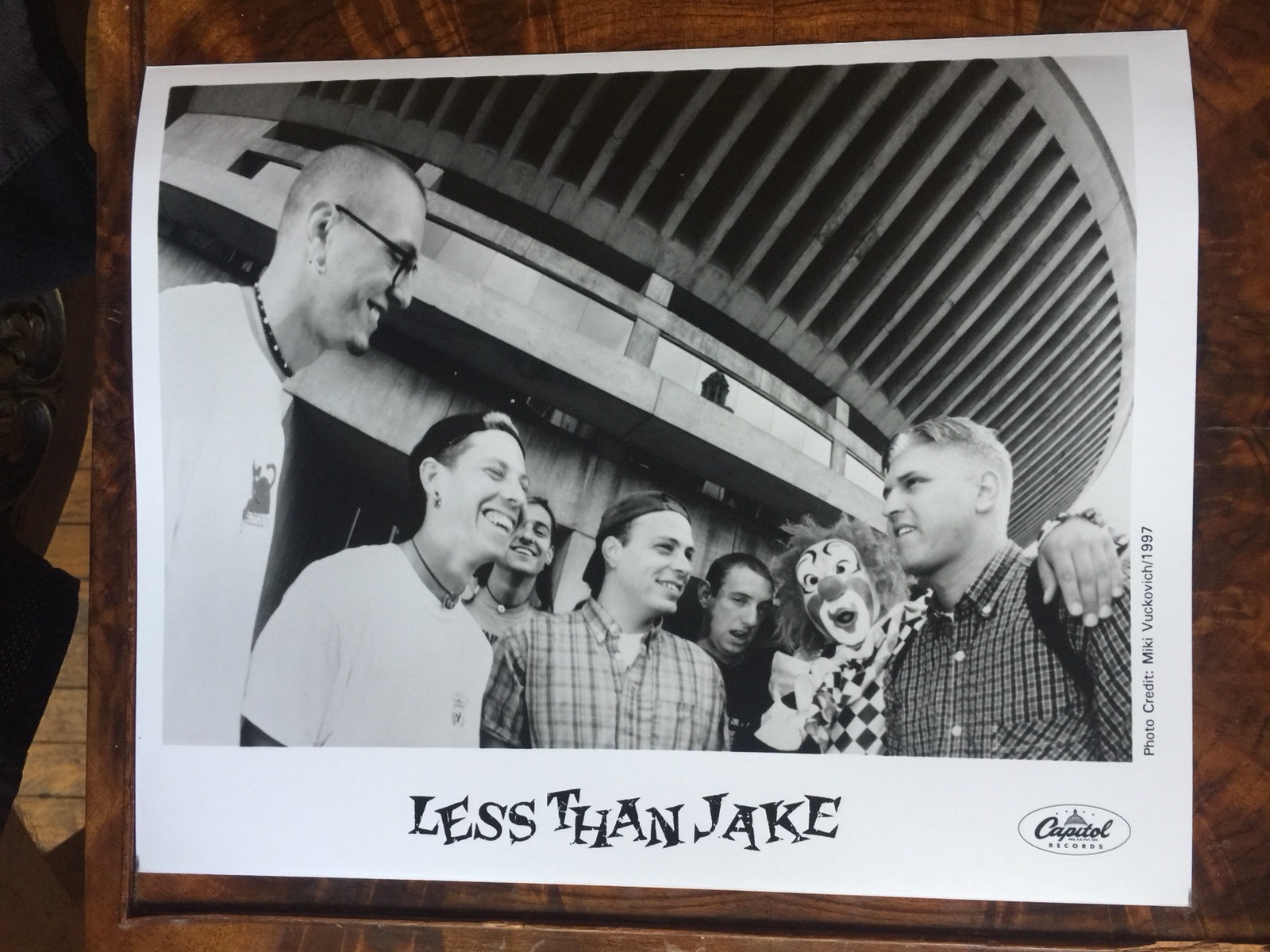 Less Than Jake Rare Vintage 10×8 Press Photo #1