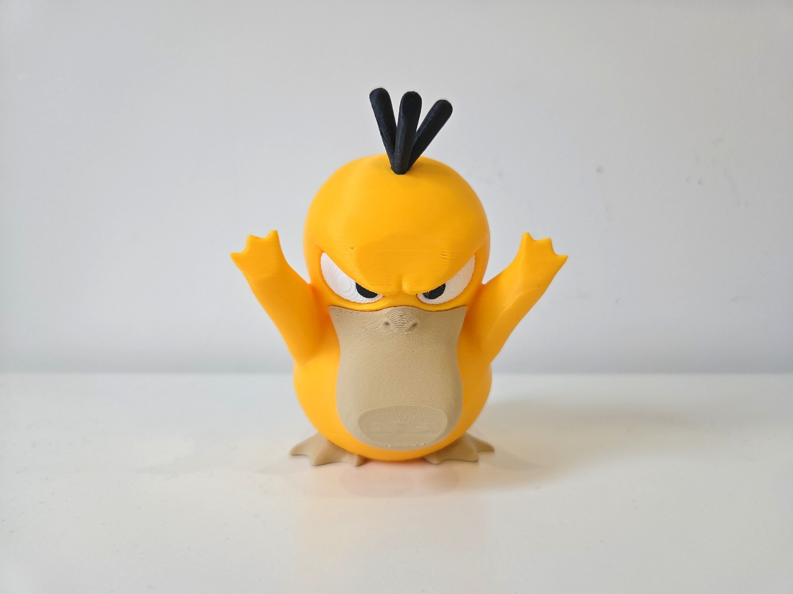 *Medium* 15cm 3D Printed Psyduck Window Pokemon – Cute Desk Buddy Decor Gift