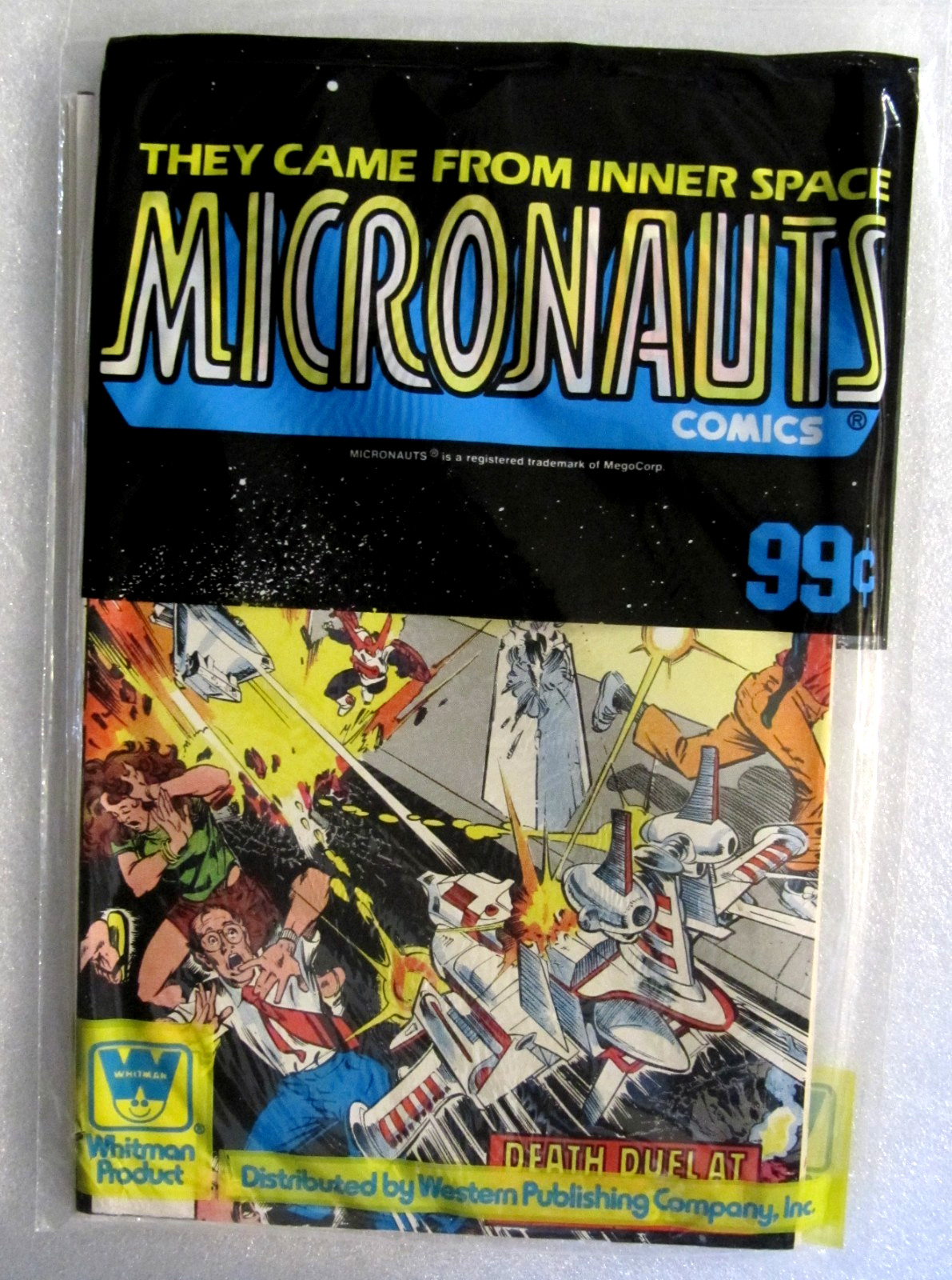 WHITMAN SEALED MULTI-PACK MICRONAUTS #1 #2 #3 1979 MARVEL COMIC BRONZE AGE