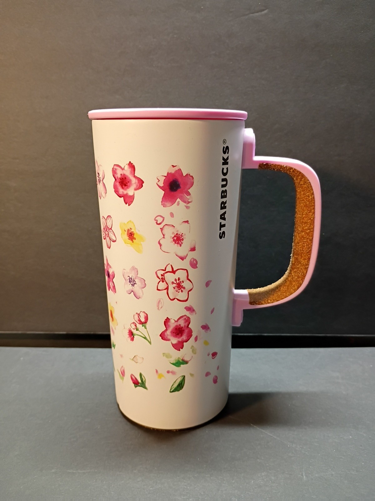 Sakura Sweet Pink Stainless Mug Cup Tumbler Starbucks Japan 2017