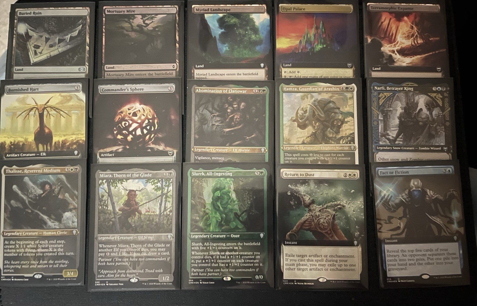 MTG Lot Of 140 Misc Foils, Ext Art Cards, And Tokens