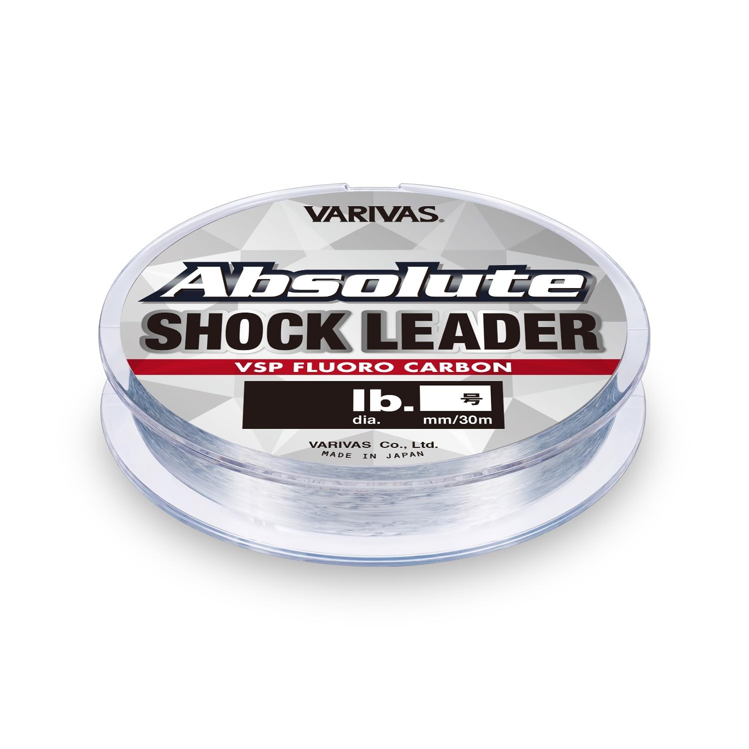 Varivas Absolute Shock Leader Vsp Fluorocarbon 30M 16Lb (Size 4)_