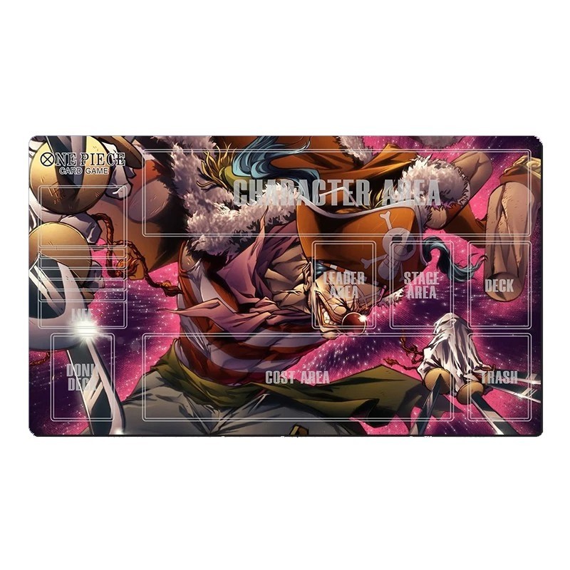 One Piece Buggy the Clown Pirate Duel Playmat OPCG TCG CCG Game Mousepad Deskmat