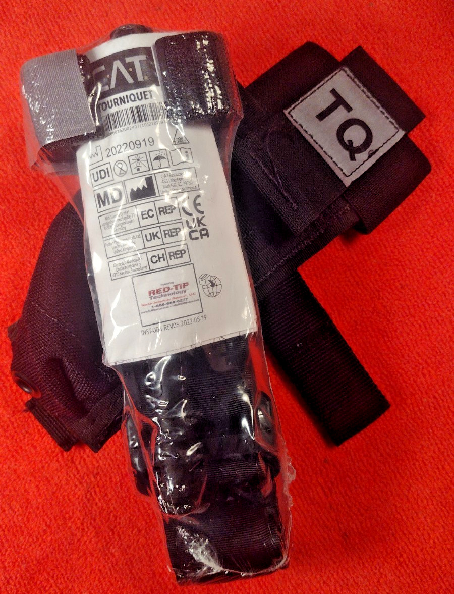 NAR Gen 7 Combat Application Tourniquet w BLK MOLLE CAT Holder Carrier Pouch NEW