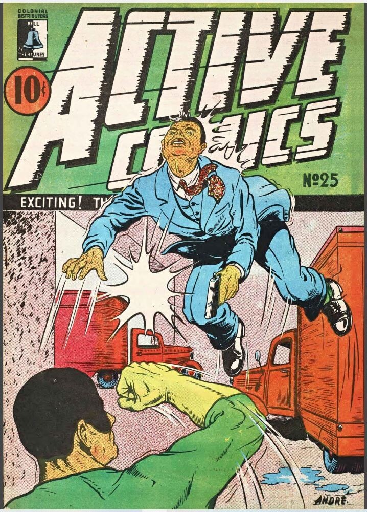 ACTIVE COMICS 26 Classic Issue Collection In PDF Format On USB Flash Drive