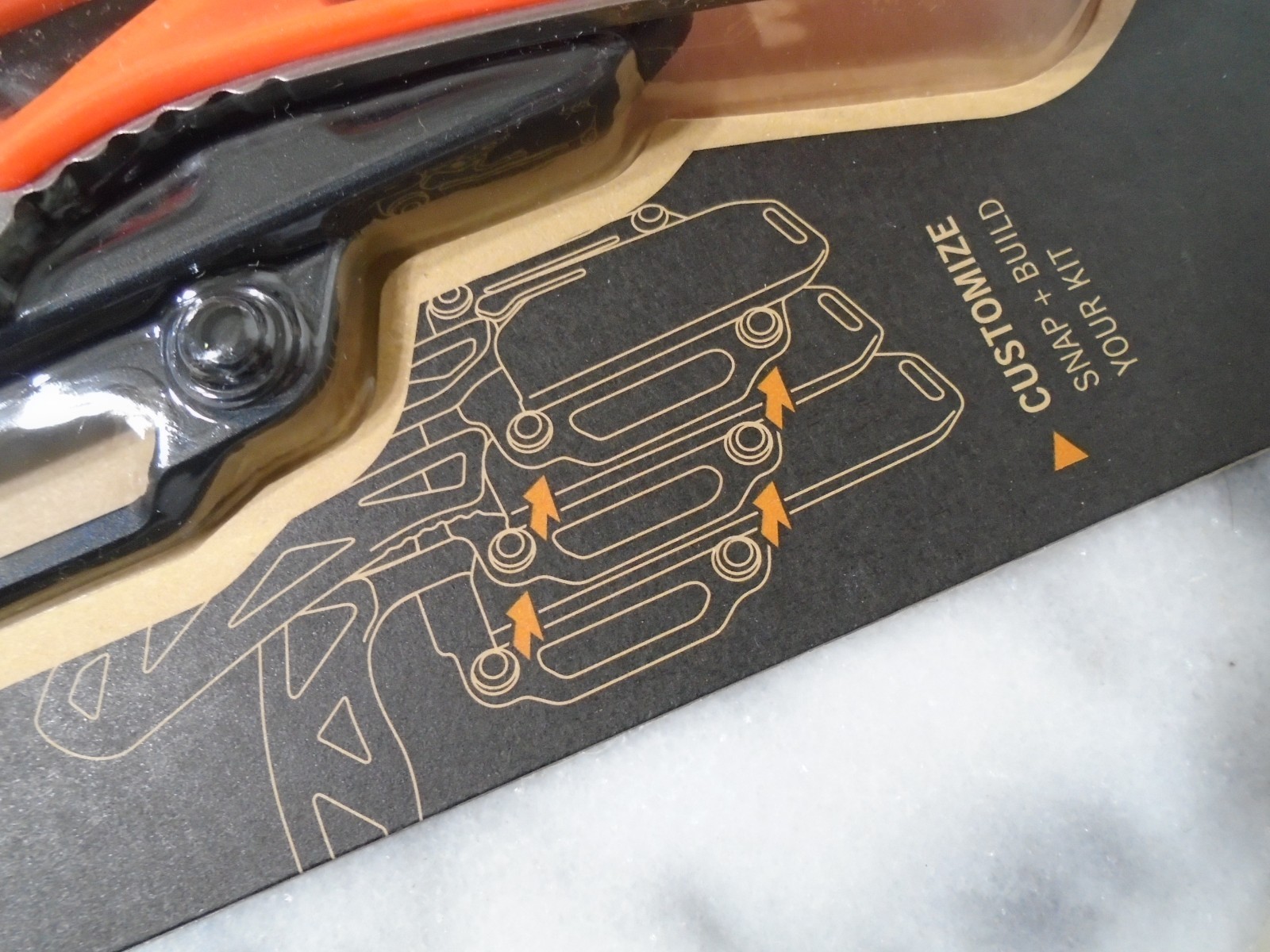 Gerber EXO-MOD Drop Point Fixed Blade Skinner Hunter Knife 7Cr17MoV Full Tang