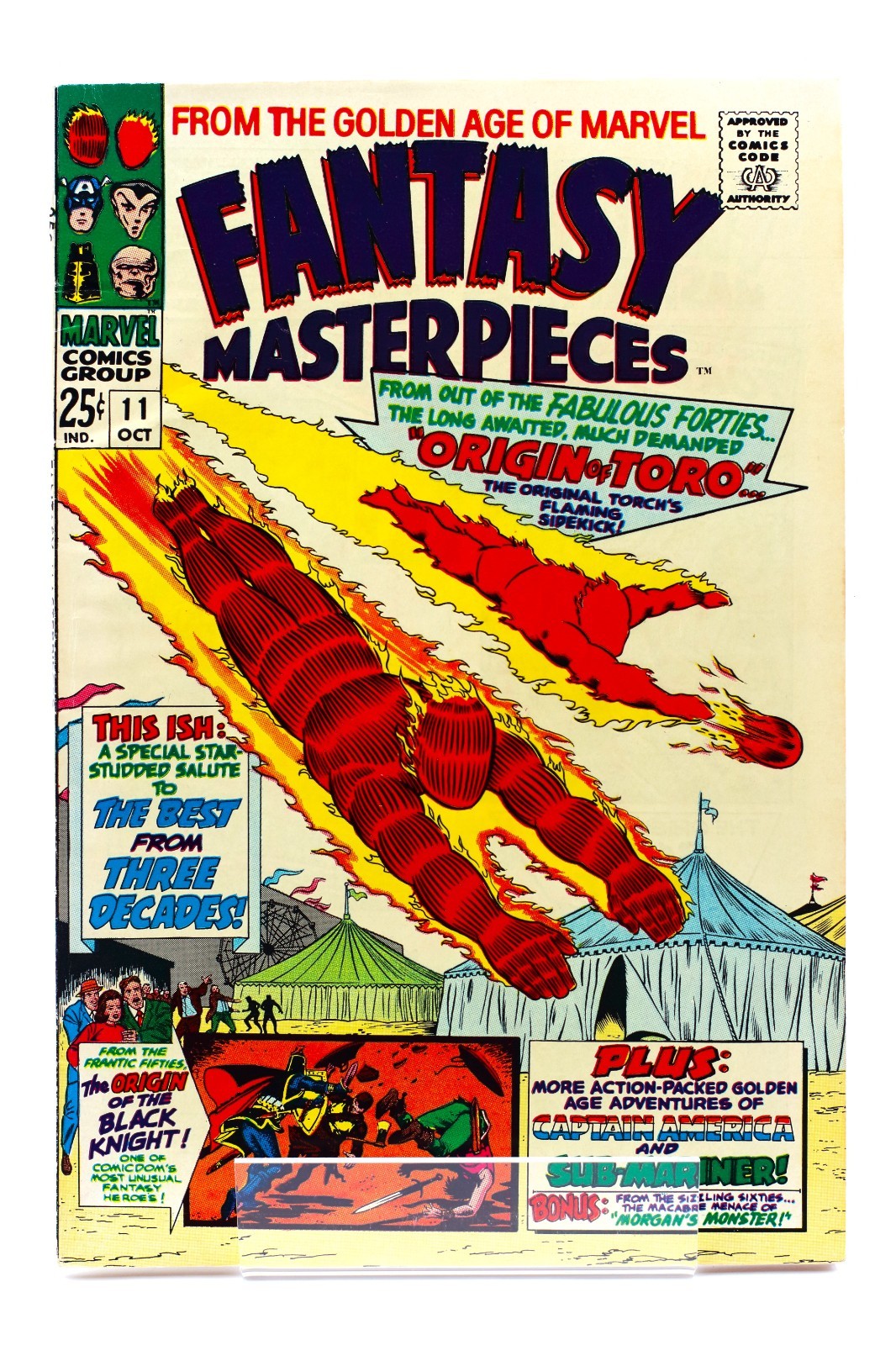 FANTASY MASTERPIECES #11 • [8.0] • 1967 • Larry Lieber • MARVEL REPRINT SERIES