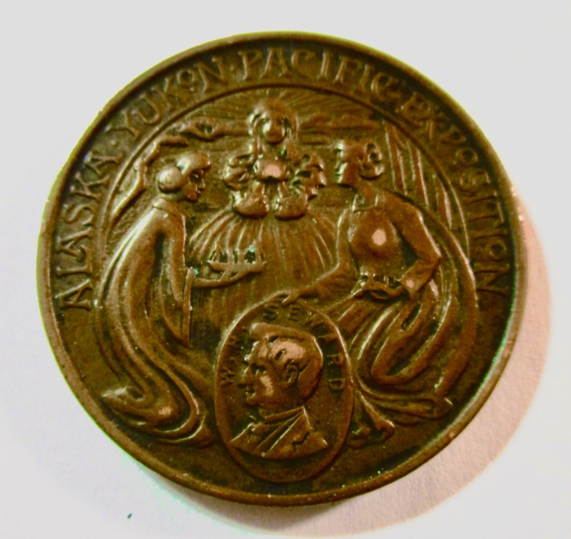 A BEAUTIFUL UNCIRCULATED 1909 AYP SEATTLE WORLD’S FAIR ALASKA YUKON PACIFIC EXPO