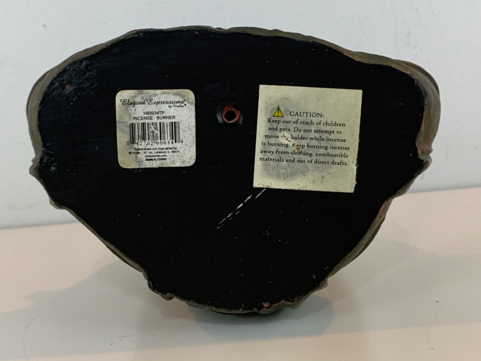 Elegant Expressions by Hosley Buddha Decorative Incense Burner