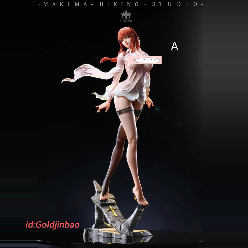 U-KING Studio Chainsaw Man Makima Resin Statue Pre-order 1/4 Scale UK A/B Normal