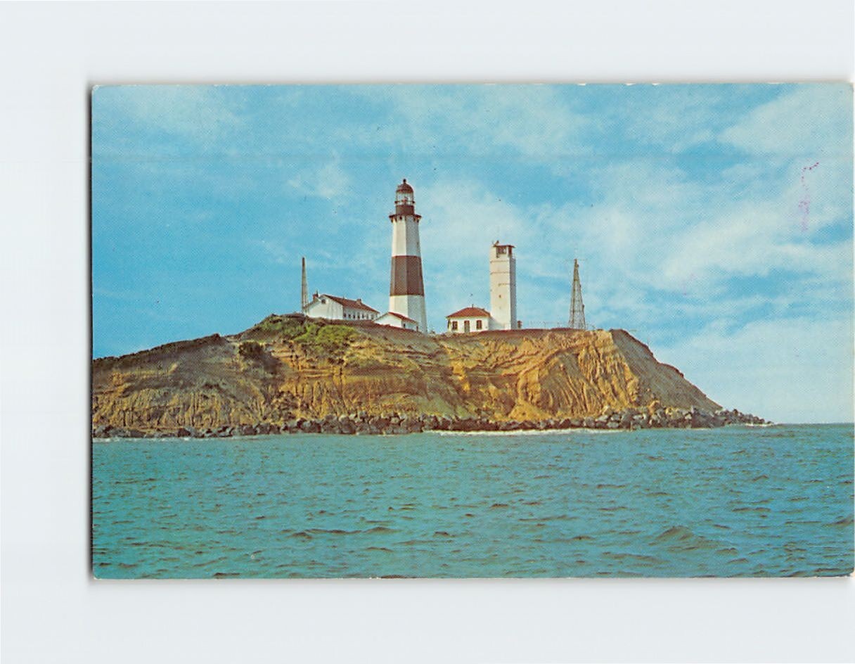 Postcard Montauk Point Lighthouse Montauk USA
