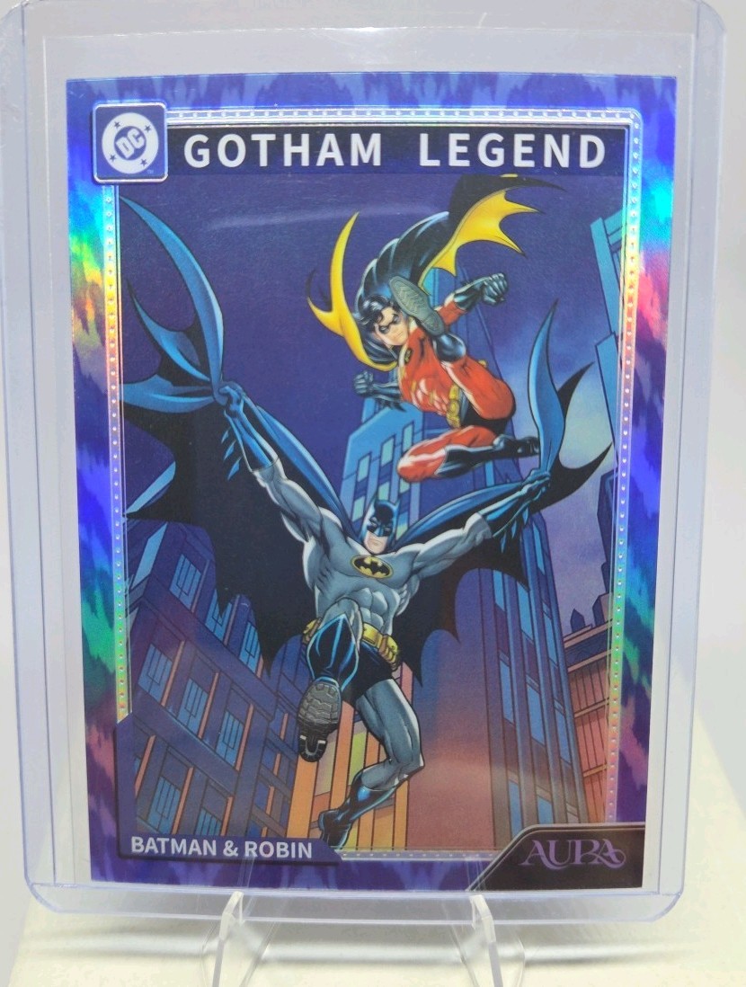 2025 Kakawow Aura DC Gotham Legend Batman & Robin Silver Parallel ADC-GLI-11 🔥