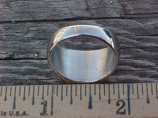 1992-2002 Dodge Viper Silver Chrome Ring Size #10 NOS Unique Logo Hi-Quality