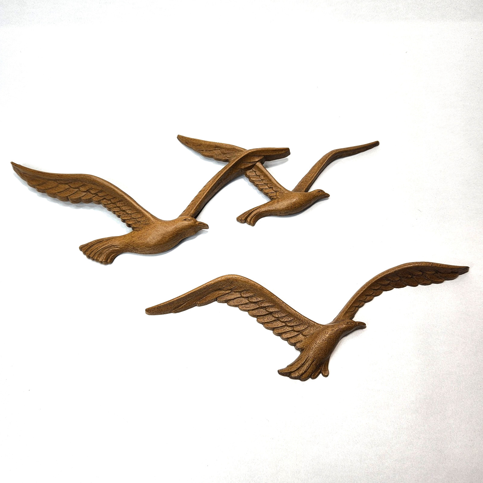 1981 Homco #7619 Seagull Birds In Flight Wall Decor