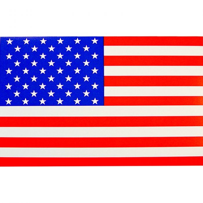 United States of America Flag American USA Sticker 8″X12″