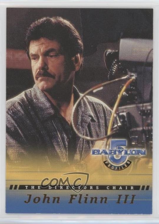 1999 Skybox Babylon 5: Profiles The Directors Chair John Flinn III #DC1 0c41