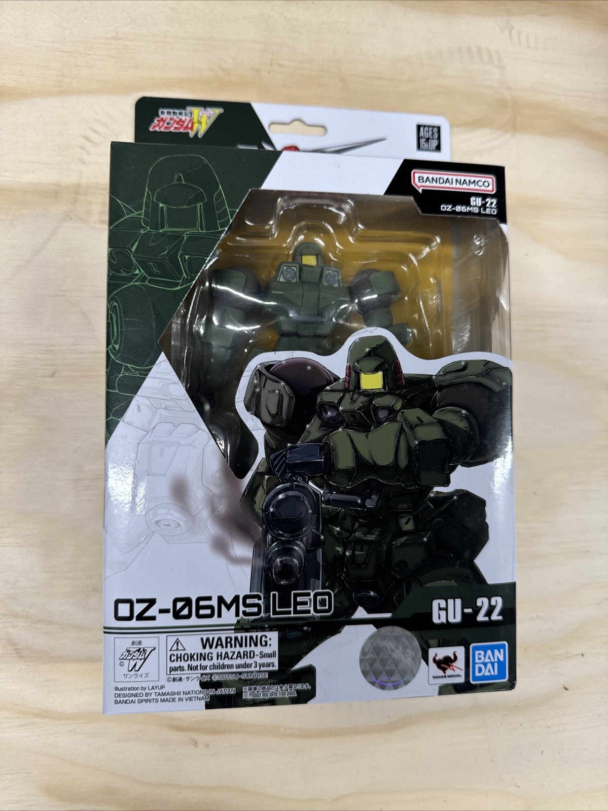 Gundam Universe OZ-06MS LEO GU-22 GUNDAM Action Bandai Namco – New