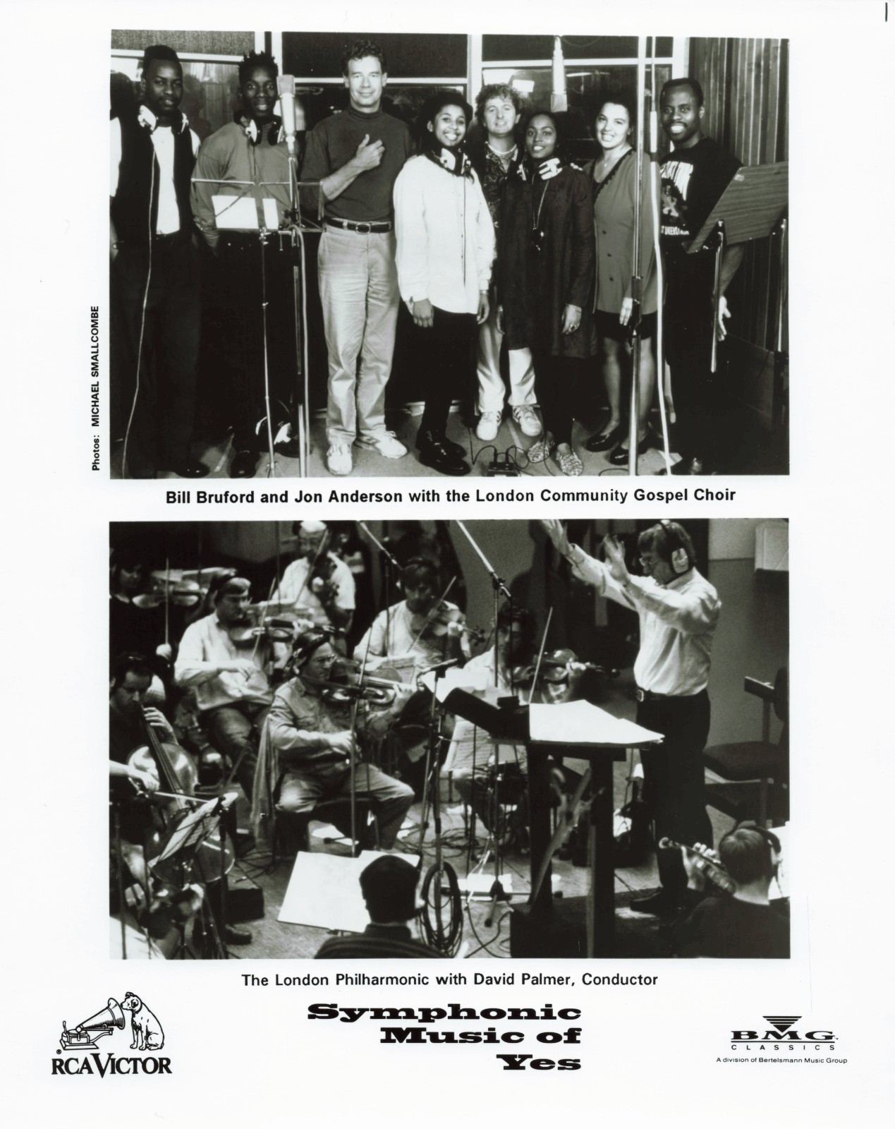 Symphonic Music of Yes Jon Anderson VINTAGE Original 8×10 Promo Photo