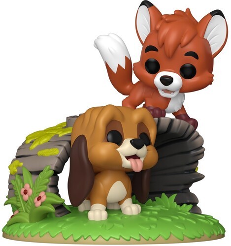 Funko POP! Moment: The Fox and the Hound – Tod & Copper [New Toy] Vinyl Figure