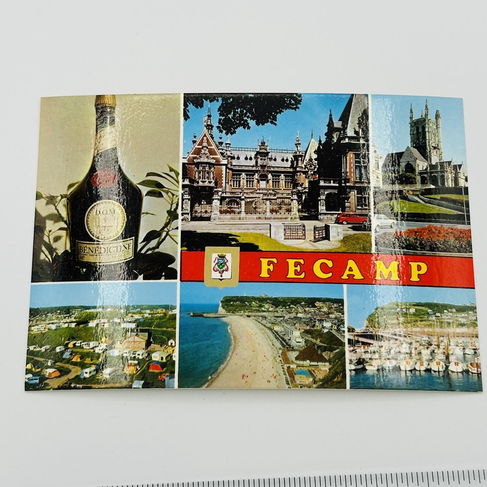 FECAMP Normandy France Photochrome Postcard Multicolor Standard 5.5 X 3.5 In