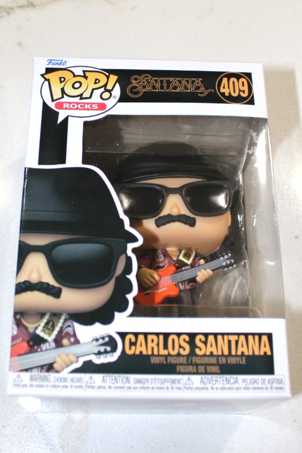 Funko Pop! Rocks Record & LP ARTIST Carlos Santana With Guitar #409