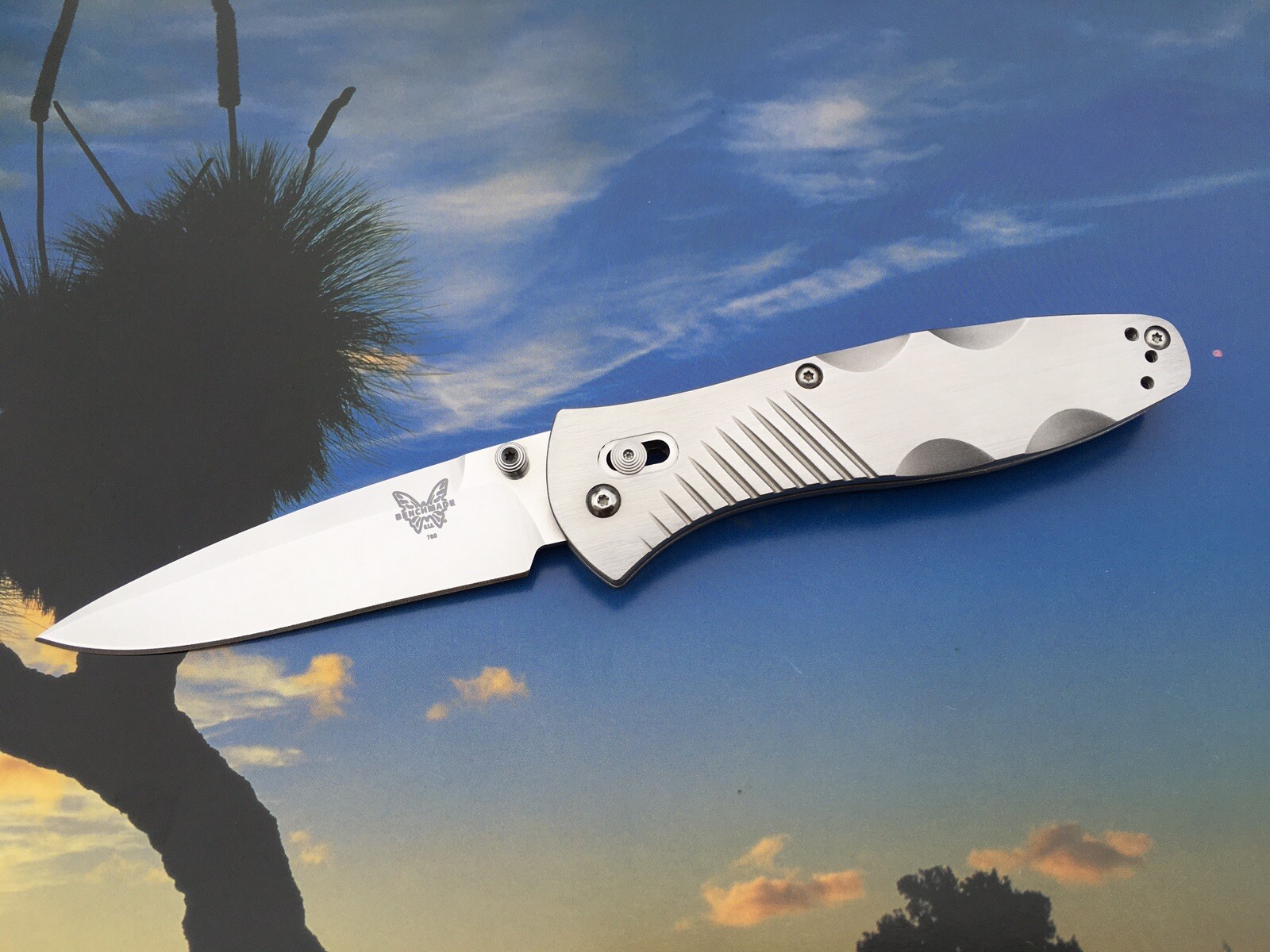 BENCHMADE 780 AXIS, LINERLESS OSBORNE DESIGN 154CM BLADE 0036/1000 USA