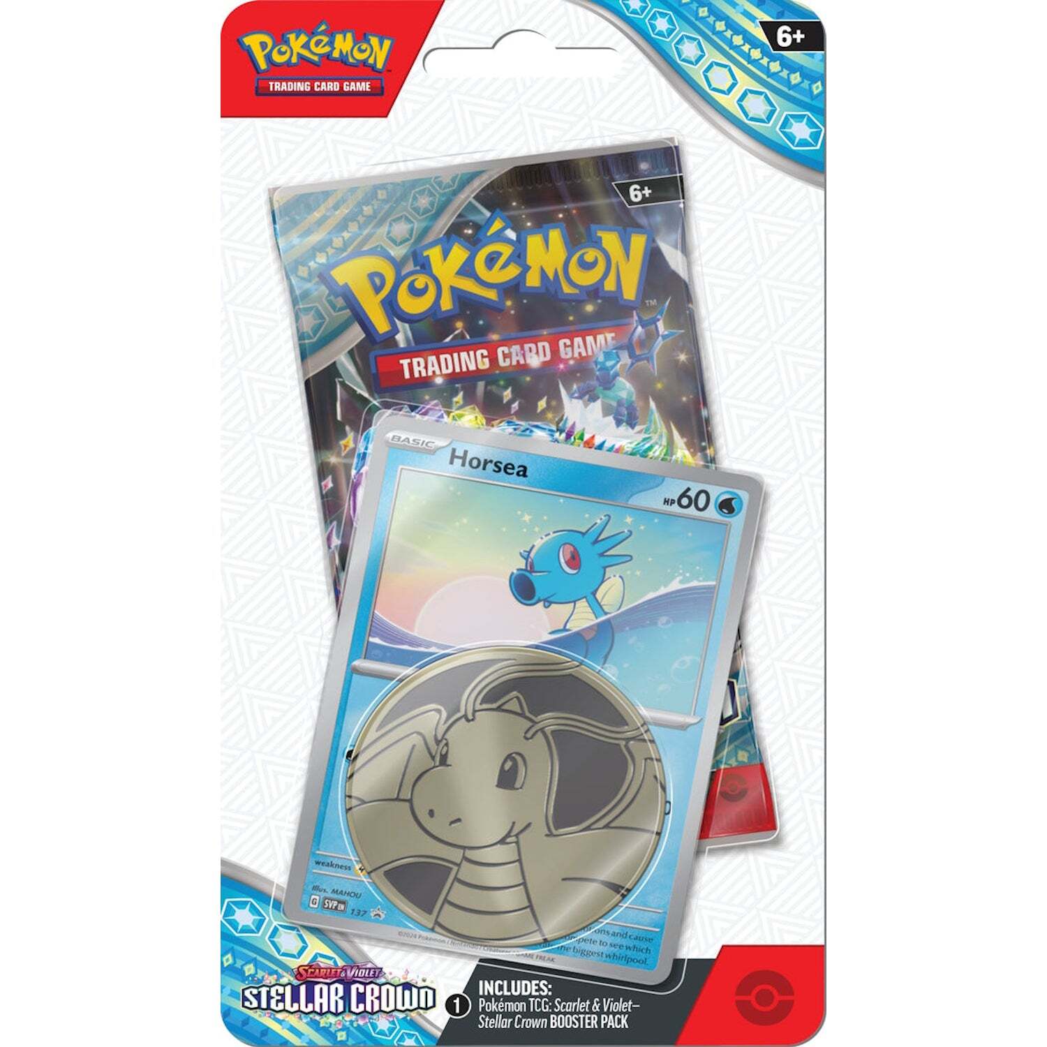 Pokemon TCG: Scarlet & Violet – Stellar Crown Checklane Blister – Horsea Promo