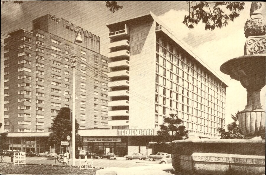 Colombia Bogota Hotel Tequendama 1960s Postcard