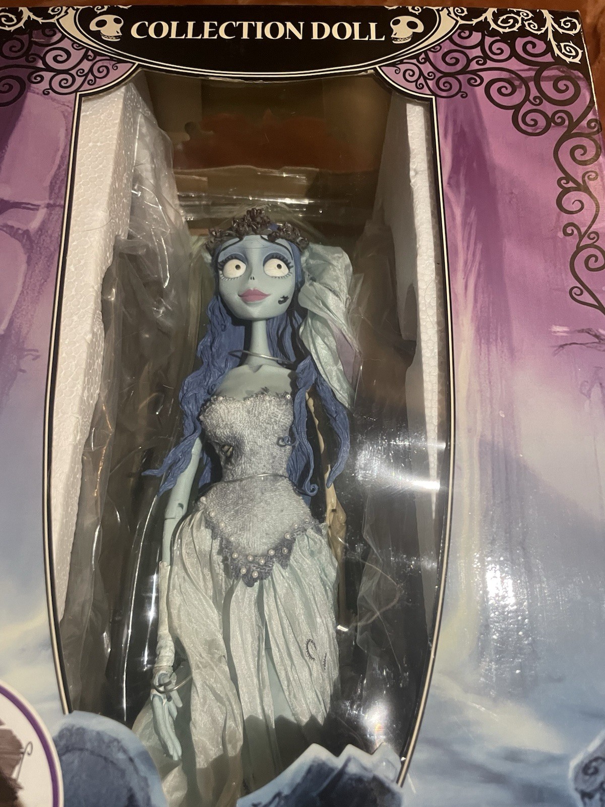 JUN Planning 16in Corpse Bride Collection Doll with Bench Tim Burton