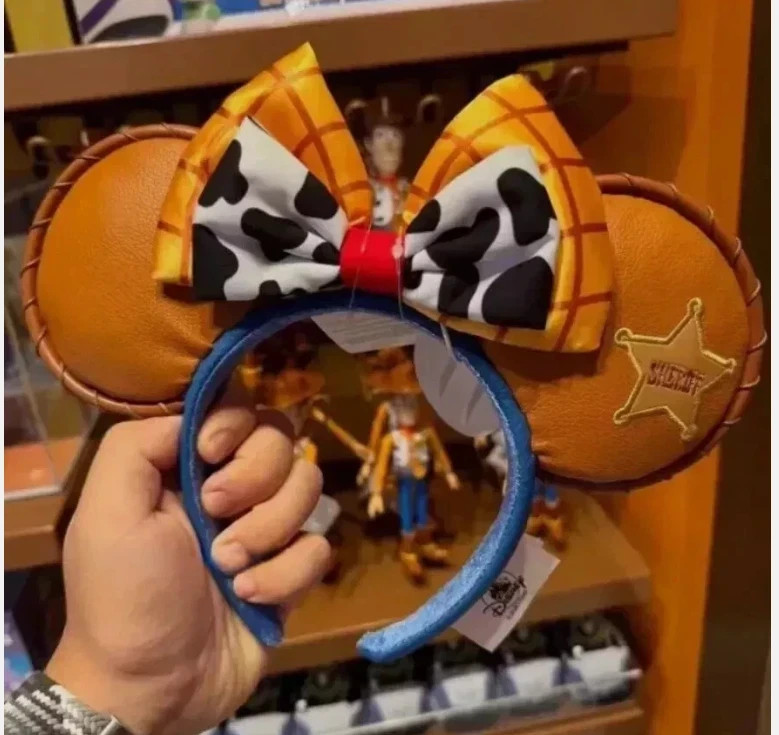 2025 Disney authentic Toy Story Woody minnie ear headband shanghai disneyland