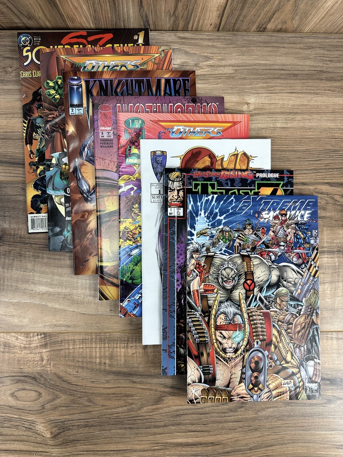 Independent Comics Misc Lot of 8 Comic Books Sovereign 7, The Others, Shi Etc