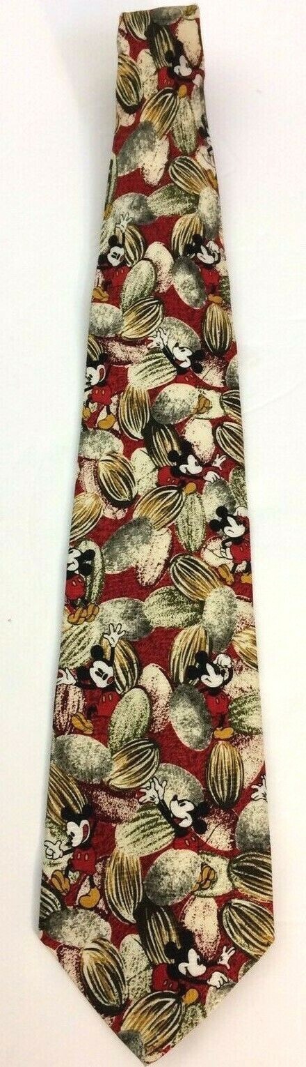 Mickey Mouse 100% Polyester Tie 58 inches Long 4 inches Wide
