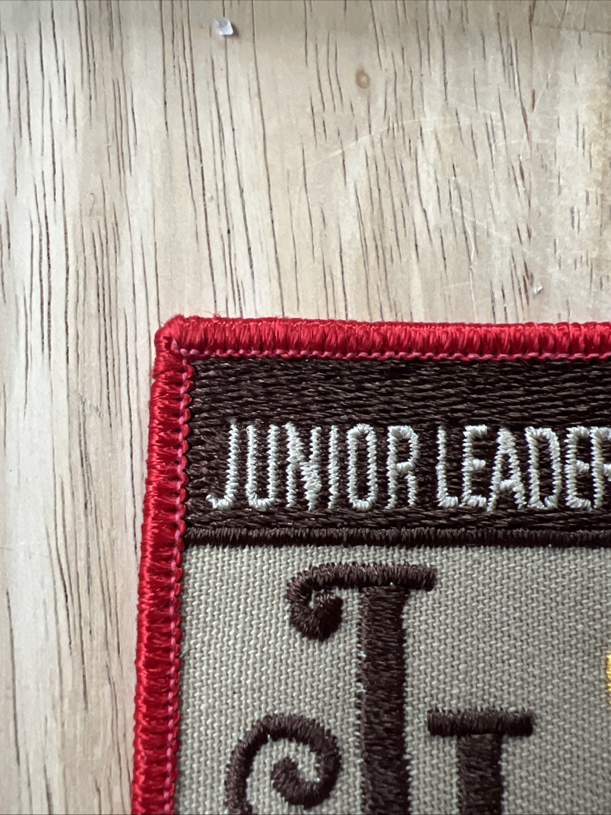 Junior Leader Training JLT patch