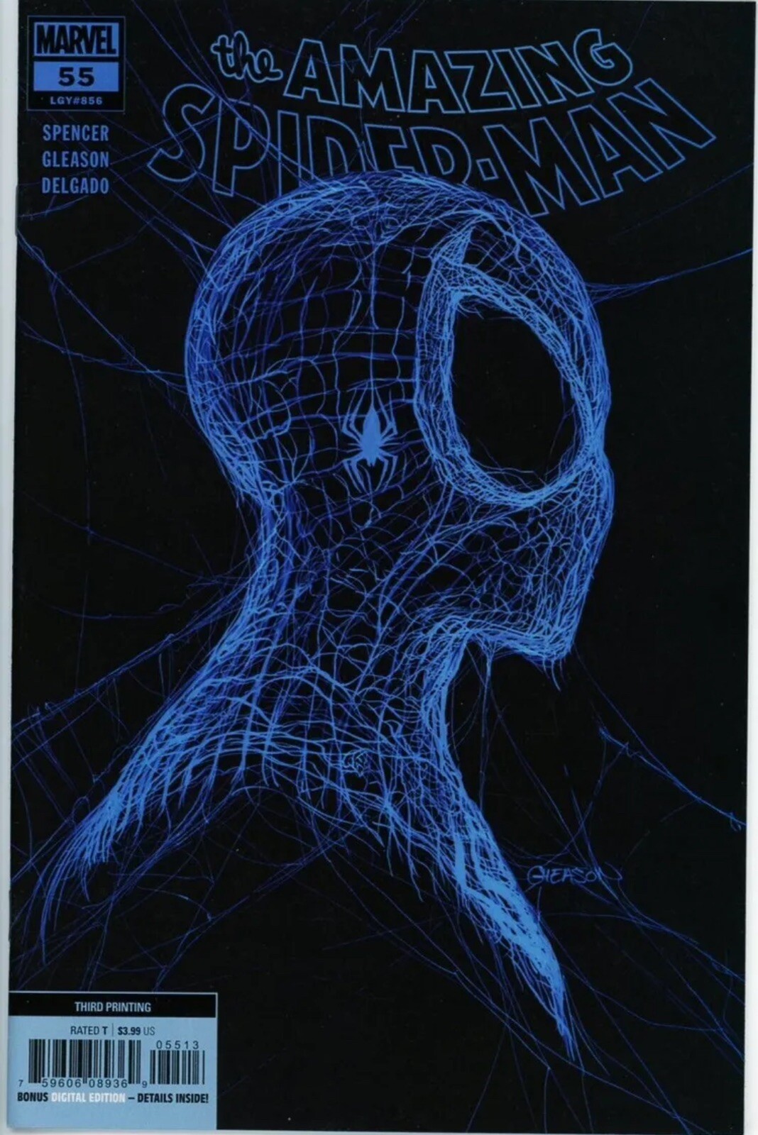 AMAZING SPIDER-MAN #55 NEAR MINT 2021 PATRICK GLEASON 3rd PRINT VARIANT NM