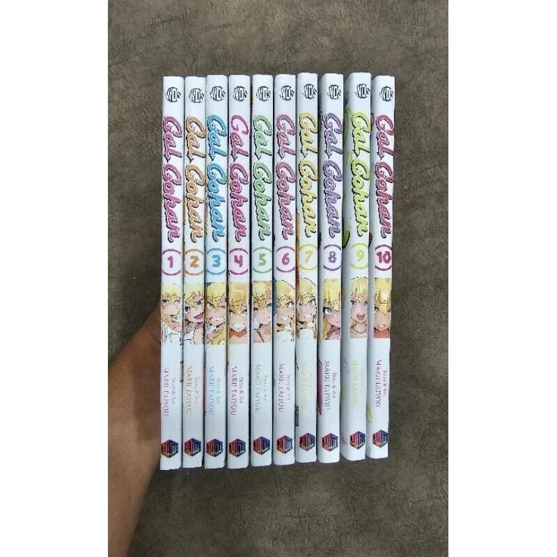 Gal Gohan Manga English Volume 1-10 Full Set Comic Books New by Marii Taiyou