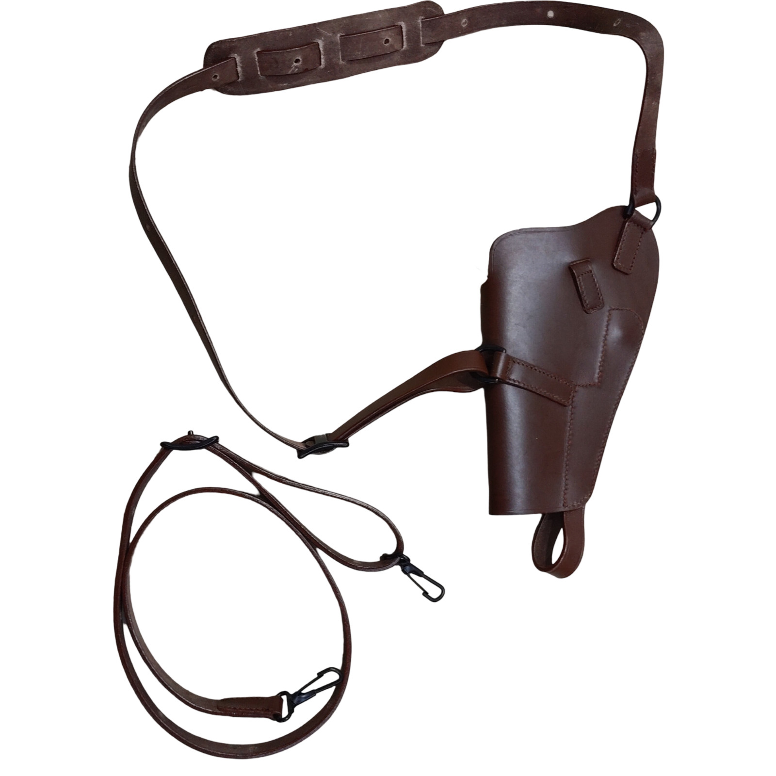M7 M1911 Dark brown Leather Shoulder Holster Leather-RIGHT HAND