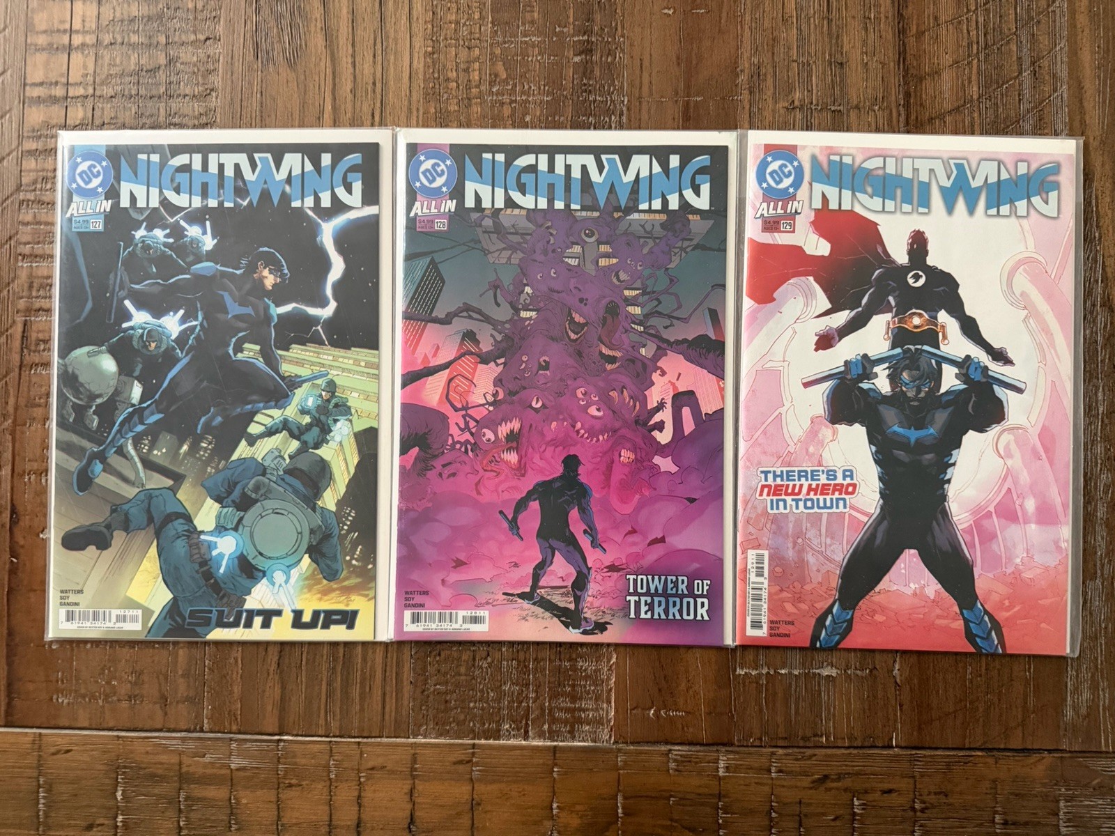 NIGHTWING #127 128 129 (2025) COVER A DEXTER SOY DAN WATTERS