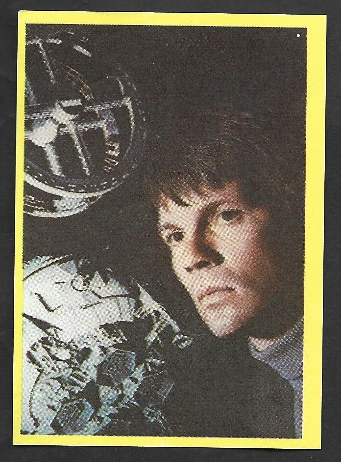 1980 Portugese Tele-Stars #318 2001:A Space Odyssey Gary Lockwood Star Card