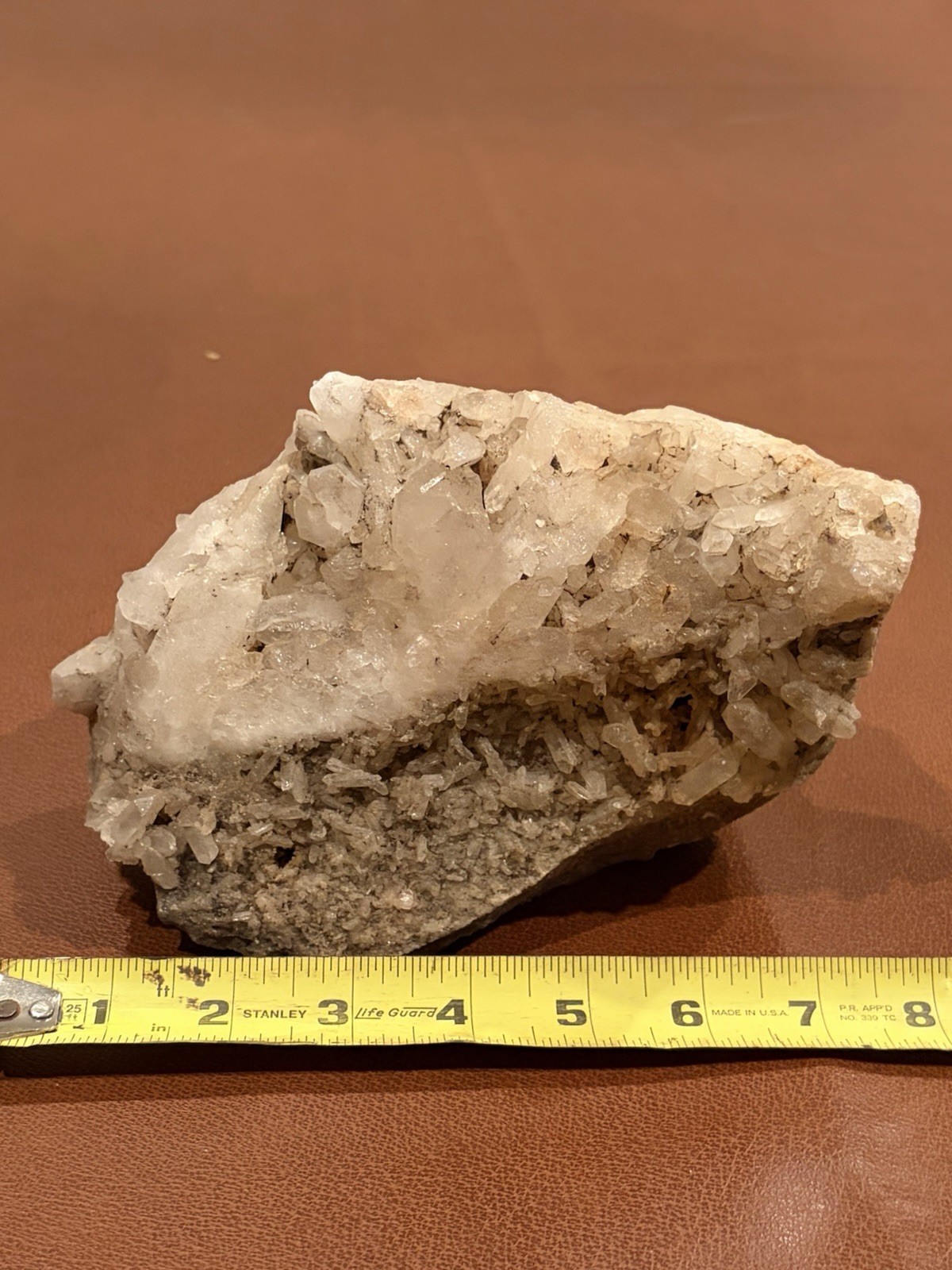 4lb 4.6 oz Quartz Crystal Rock Mineral Specimen Healing Energy