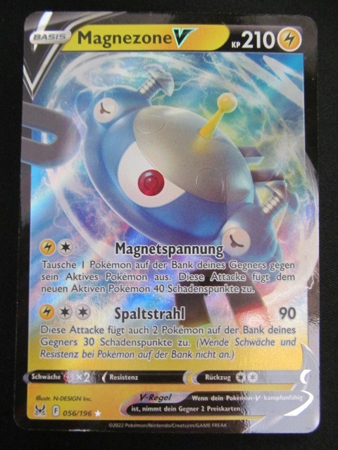S&S, Lost Origin, 056/196, Magnezone V, German Card MC323